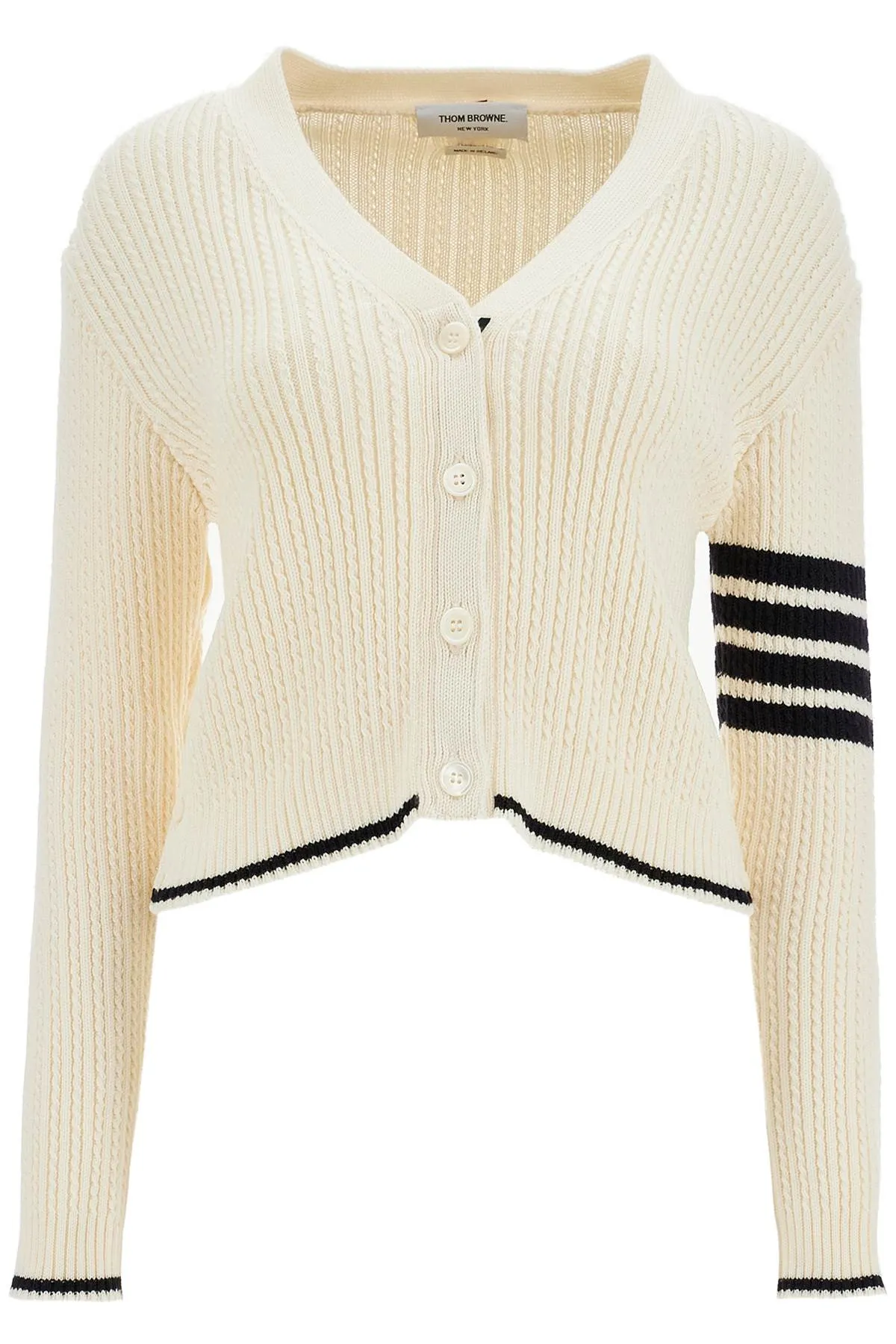 THOM BROWNE "merino wool 4-bar