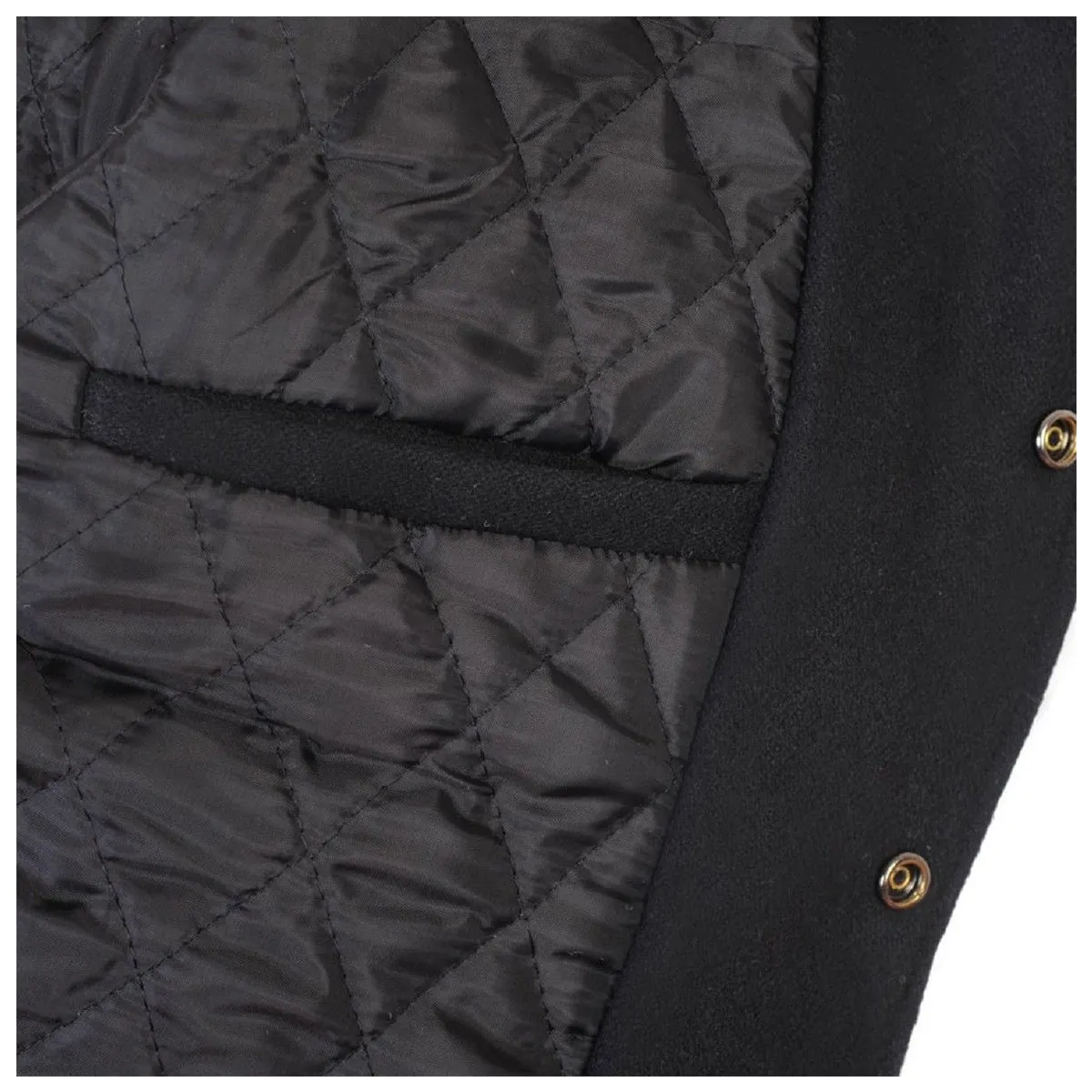 Varsity Bomber Wool Leather Jacket